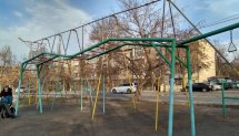 Площадка для воркаута в городе Бишкек №8031 Средняя Советская фото