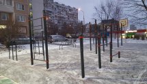 Площадка для воркаута в городе Москва №8040 Средняя Хомуты фото