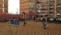 Площадка для воркаута в городе Одесса №8136 Маленькая Современная фото