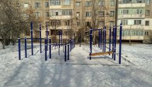 Площадка для воркаута в городе Бишкек №8150 Средняя Хомуты фото