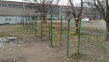 Площадка для воркаута в городе Бишкек №8259 Маленькая Советская фото
