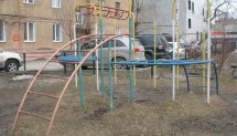Площадка для воркаута в городе Новосибирск №8391 Маленькая Современная фото