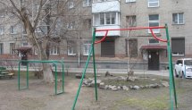 Площадка для воркаута в городе Новосибирск №8430 Маленькая Современная фото