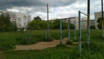Площадка для воркаута в городе Новосибирск №8701 Маленькая Советская фото