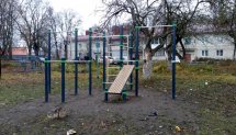 Площадка для воркаута в городе Брянск №9213 Маленькая Хомуты фото