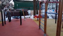 Площадка для воркаута в городе Москва №9370 Маленькая Хомуты фото
