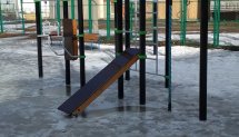 Площадка для воркаута в городе Челябинск №9483 Маленькая Хомуты фото