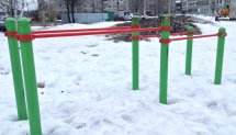 Площадка для воркаута в городе Соликамск №9533 Средняя Хомуты фото