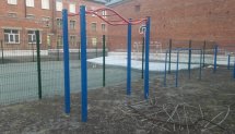Площадка для воркаута в городе Новосибирск №9546 Маленькая Современная фото