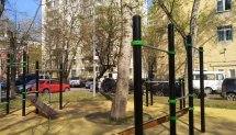 Площадка для воркаута в городе Москва №9585 Маленькая Хомуты фото