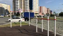 Площадка для воркаута в городе Сургут №9930 Маленькая Хомуты фото