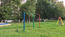 Площадка для воркаута в городе Нижний Новгород №9953 Маленькая Современная фото