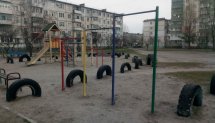 Площадка для воркаута в городе Комсомольск №10453 Маленькая Советская фото