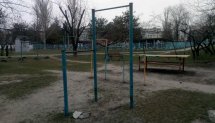 Площадка для воркаута в городе Комсомольск №10459 Маленькая Советская фото