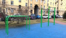 Площадка для воркаута в городе Санкт-Петербург №10604 Маленькая Хомуты фото