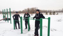 Совместная уличная тренировка Workout, SBSL и SOTKA (Красноярск)