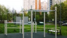 Площадка для воркаута в городе Москва №10703 Маленькая Хомуты фото