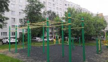 Площадка для воркаута в городе Щелково №10784 Средняя Хомуты фото