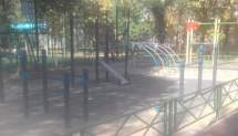 Площадка для воркаута в городе Алматы №11121 Маленькая Хомуты фото