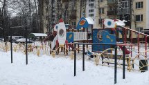 Площадка для воркаута в городе Королев №11170 Маленькая Советская фото