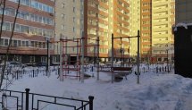 Площадка для воркаута в городе Иркутск №11224 Маленькая Современная фото