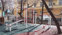 Площадка для воркаута в городе Алматы №11295 Маленькая Хомуты фото