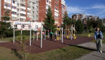 Площадка для воркаута в городе Томск №11562 Маленькая Хомуты фото