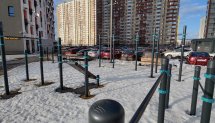 Площадка для воркаута в городе Красногорск №11726 Средняя Хомуты фото