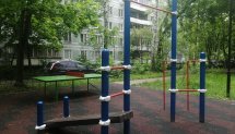 Площадка для воркаута в городе Мытищи №11814 Средняя Современная фото