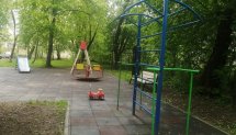 Площадка для воркаута в городе Мытищи №11817 Маленькая Современная фото