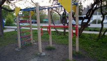 Площадка для воркаута в городе Болхов №12385 Маленькая Современная фото