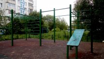 Площадка для воркаута в городе Сергиев Посад №12430 Средняя Современная фото