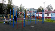 Площадка для воркаута в городе Сергиев Посад №12532 Средняя Современная фото