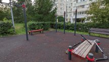 Площадка для воркаута в городе Москва №12636 Маленькая Хомуты фото