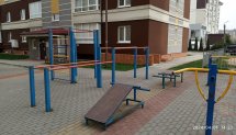 Площадка для воркаута в городе Зеленоградск №12773 Маленькая Советская фото