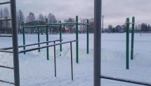 Площадка для воркаута в городе Микунь №13030 Маленькая Советская фото