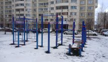 Площадка для воркаута в городе Москва №13045 Средняя Хомуты фото