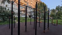 Площадка для воркаута в городе Лобня №13194 Маленькая Хомуты фото