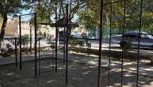 Площадка для воркаута в городе Бухара №13225 Маленькая Советская фото