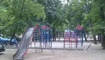 Площадка для воркаута в городе Запорожье №2390 Средняя Современная фото
