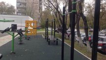 Площадка для воркаута в городе Москва №4442 Маленькая Хомуты фото