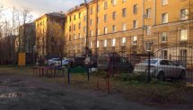 Площадка для воркаута в городе Мурманск №4410 Маленькая Советская фото