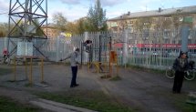Площадка для воркаута в городе Пермь №818 Средняя Советская фото