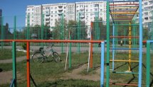 Площадка для воркаута в городе Ставрополь №1198 Средняя Современная фото