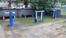 Площадка для воркаута в городе Санкт-Петербург №5521 Маленькая Современная фото