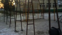 Площадка для воркаута в городе Белореченск №1989 Средняя Советская фото