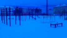Площадка для воркаута в городе Мурманск №2552 Большая Хомуты фото