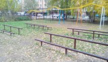 Площадка для воркаута в городе Новосибирск №4360 Средняя Советская фото