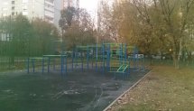 Площадка для воркаута в городе Москва №4423 Средняя Современная фото