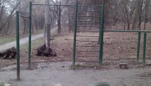 Площадка для воркаута в городе Донецк №5050 Маленькая Советская фото